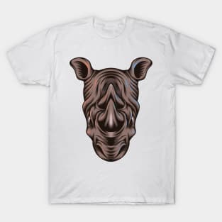 Rhino Head T-Shirt